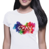 God is Greater than the Highs and Lows - Ladies White T-shirt